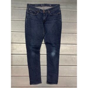Levis‎ Bold Curve Jeans Womens 33X33 Blue Dark Wash Denim Modern Rise Skinny